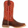 Durango Men's Rebel Pro Western Boot, COGNAC CRUNCH/RUSTY RED, M, Size 10.5 DDB0476